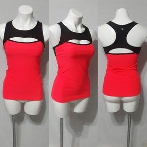 90 Degree by Reflex Cutout Details Active Tank Top Small